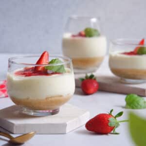 yogur con frutos rojos