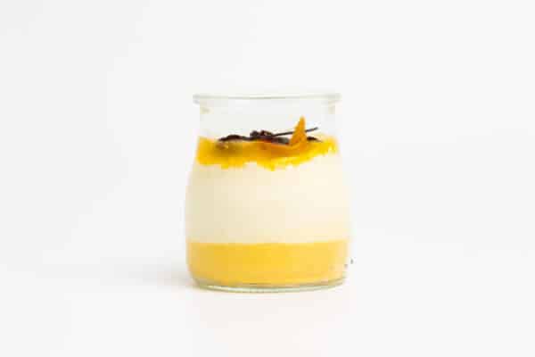 Mousse de mandarina VEGANO