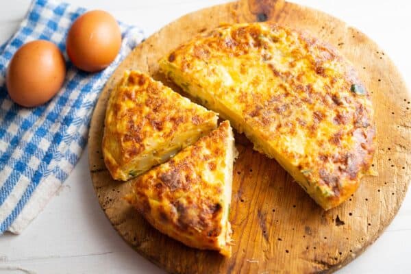 Doble pincho de tortilla de patatas